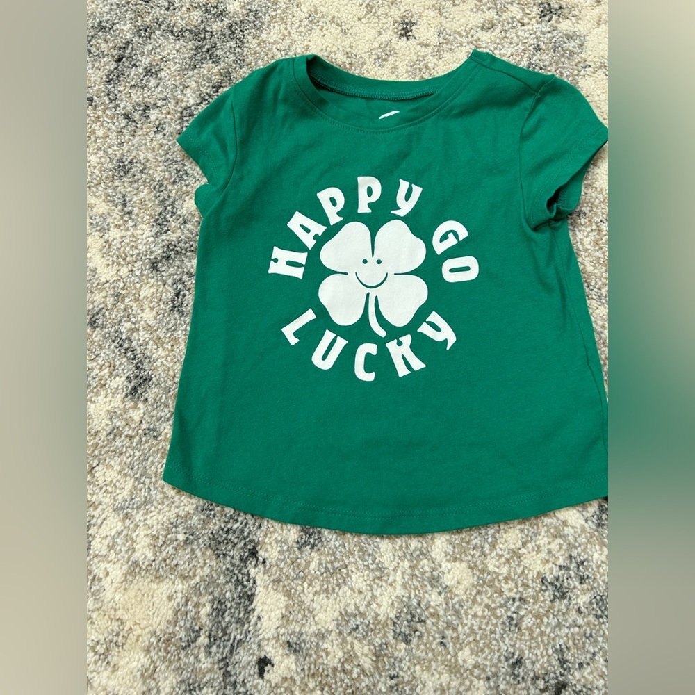 Old navy 18-24 month st Patrick’s day short sleeved shirt